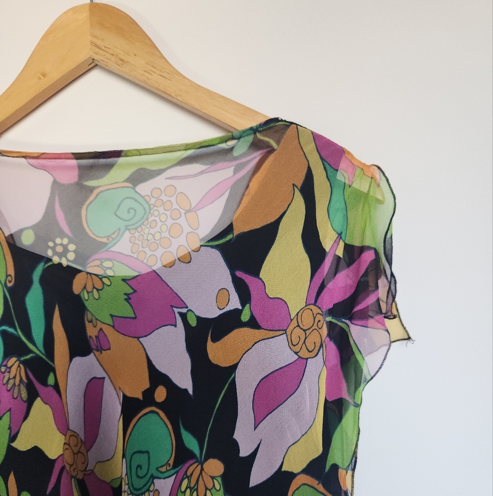 Vintage Rafaella Silk Blouse - Picture 8 of 9